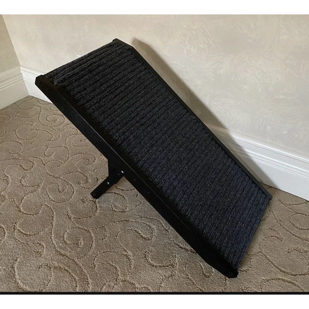 32” Dog Ramp for Bed Car Ramp Folding Pet Ramp Stairs Cat Portable Step - Picture 3 of 3